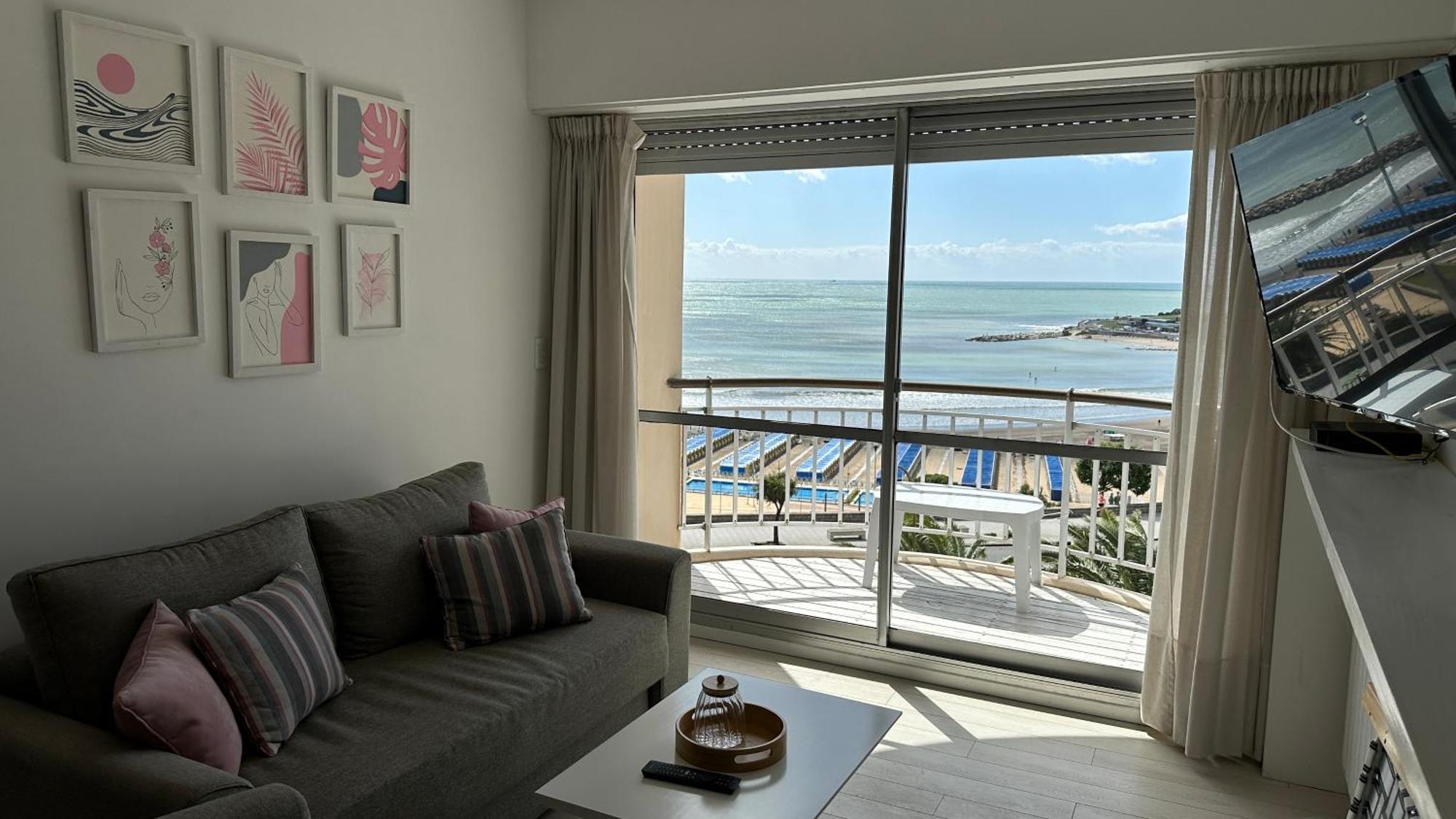 Depto Vista Al Mar Con Cochera Zona Varese - Hola Sur Apartamento *